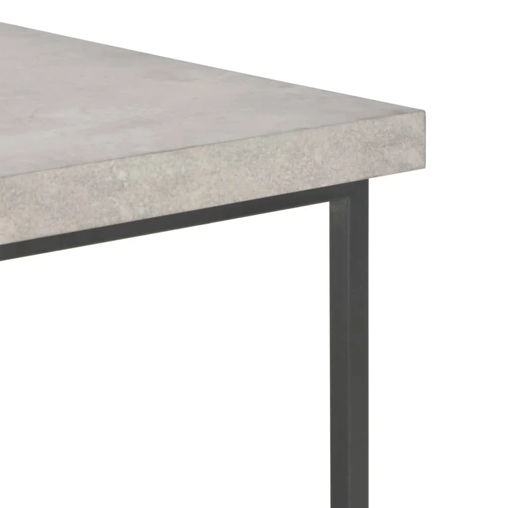 vidaXL Coffee Table 55x55x53 cm Concrete Look